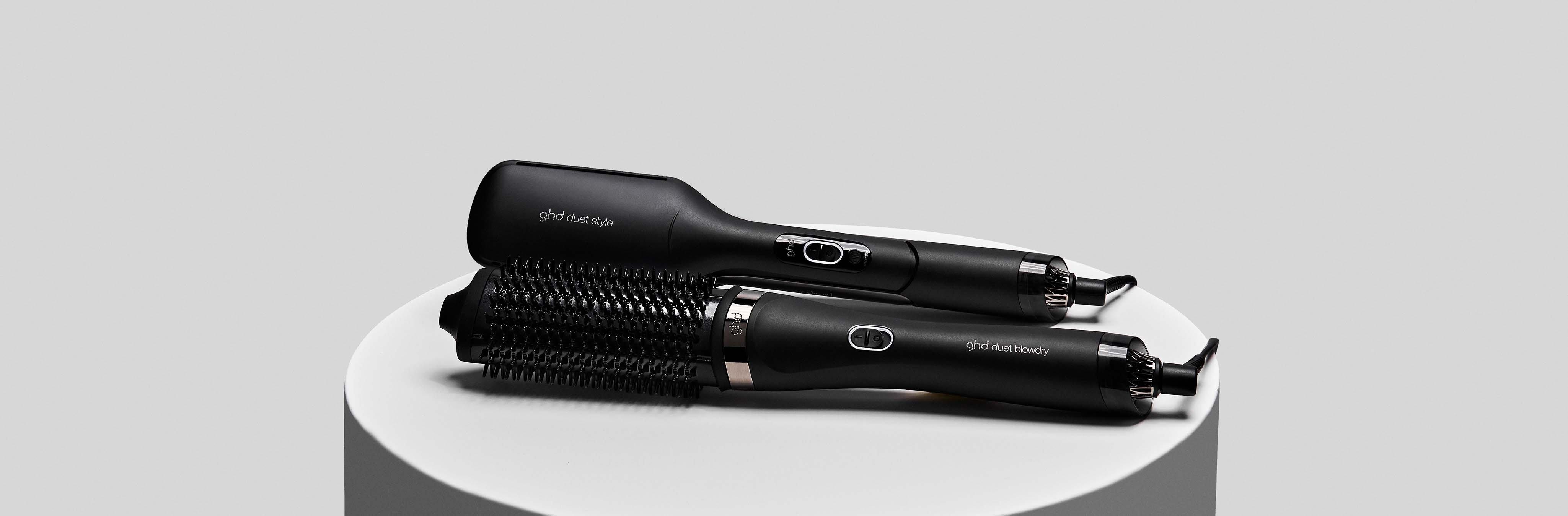 ghd 2-in-1 Stylingtools in Schwarz