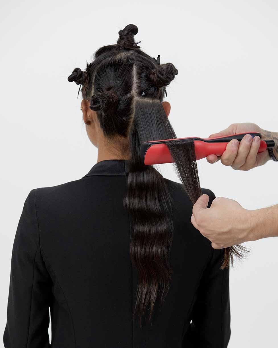 Rave Wave Frisur Schritt 5