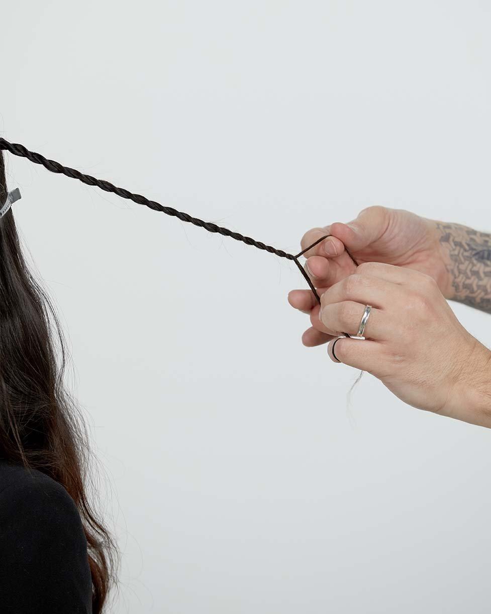 Rave Wave Frisur Schritt 8