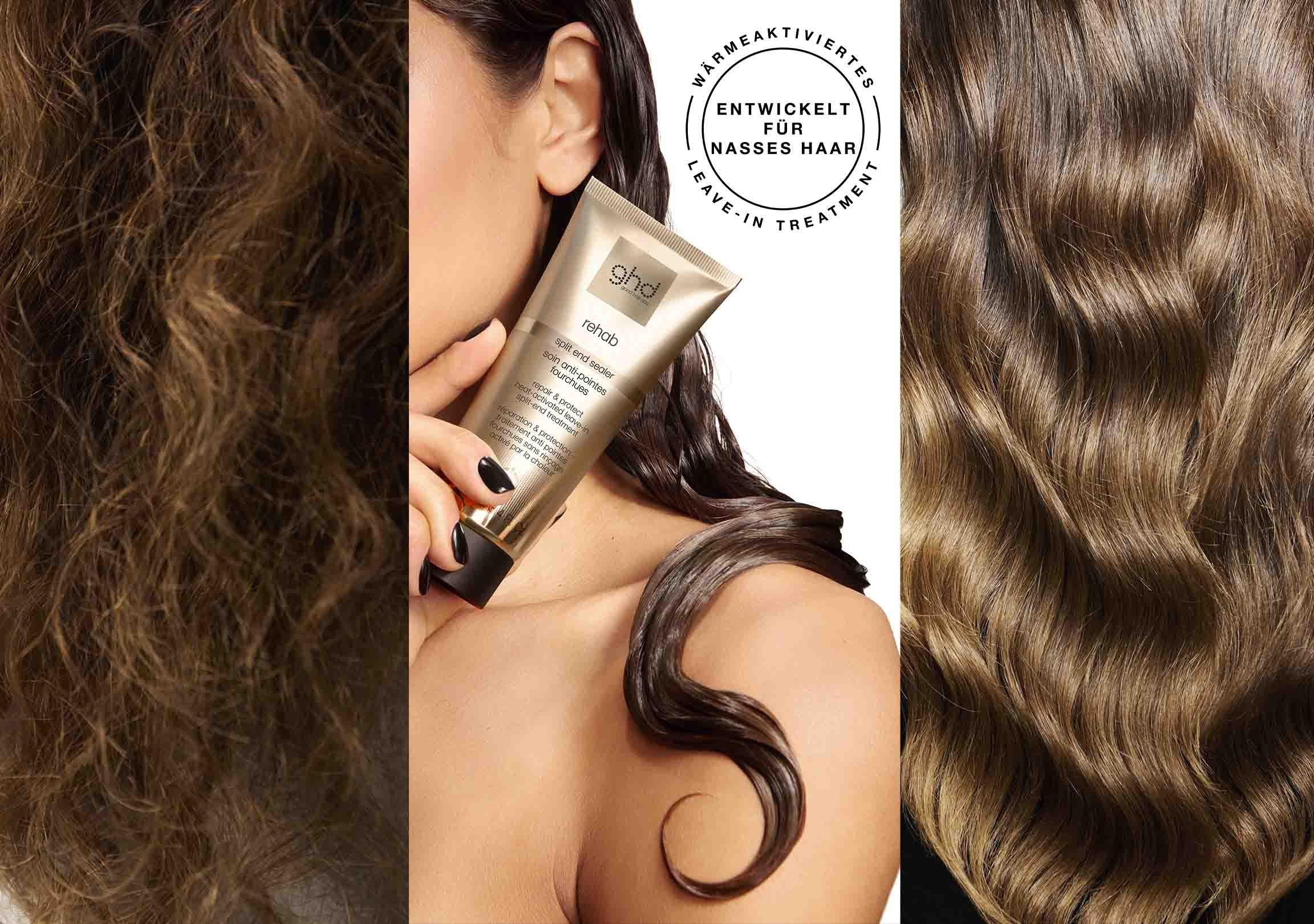 ghd rehab Haarpflege mit Wärmeaktivierung für kaputte Haare