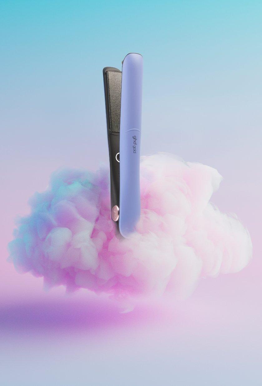 ghd gold styler in fresh lilac