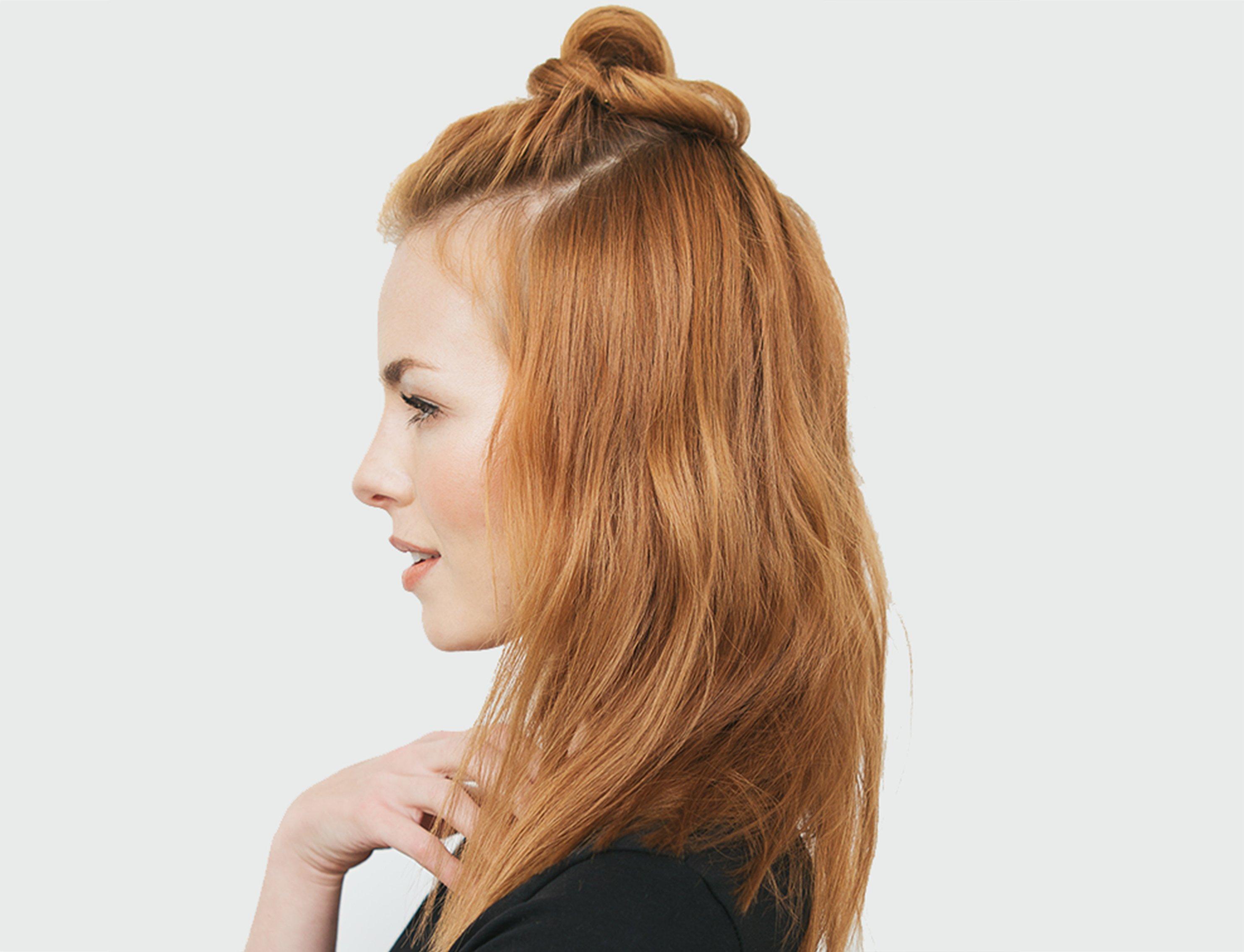 Shoulder_Length_Hairstyles_Messy_HalfUp_Top_Knot_FiftyFifty@3x.jpg
