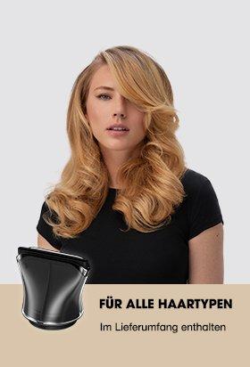 Bouncy Blowout mit der ghd speed Halo Styling Zentrierdüse
