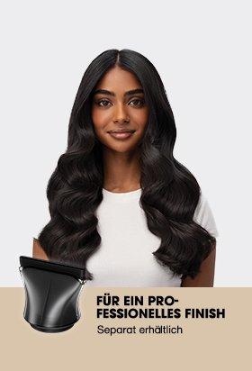 Wavy Blowout mit der ghd Pro Precision Zentrierdüse