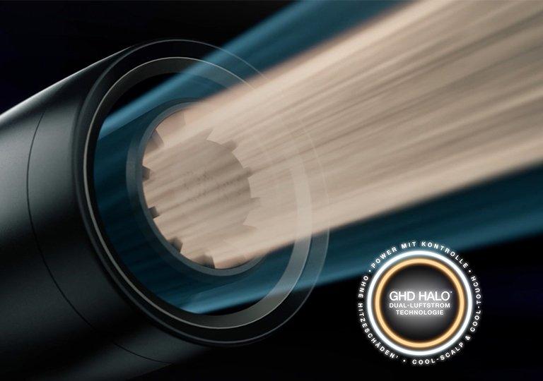 ghd speed mit innovativer ghd Halo Technologie mit Dual-Luftstrom