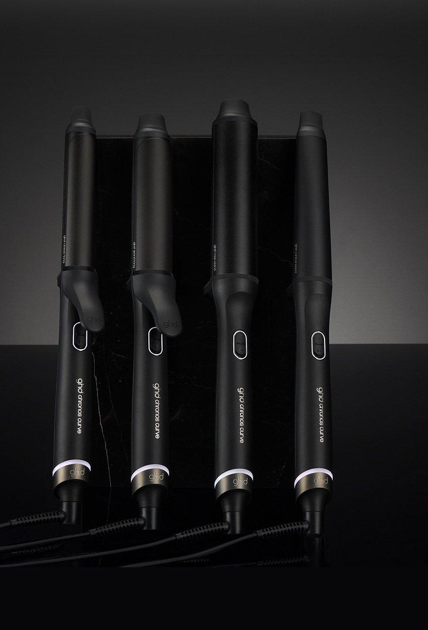 ghd Lockenstäbe mit und ohne Klammer