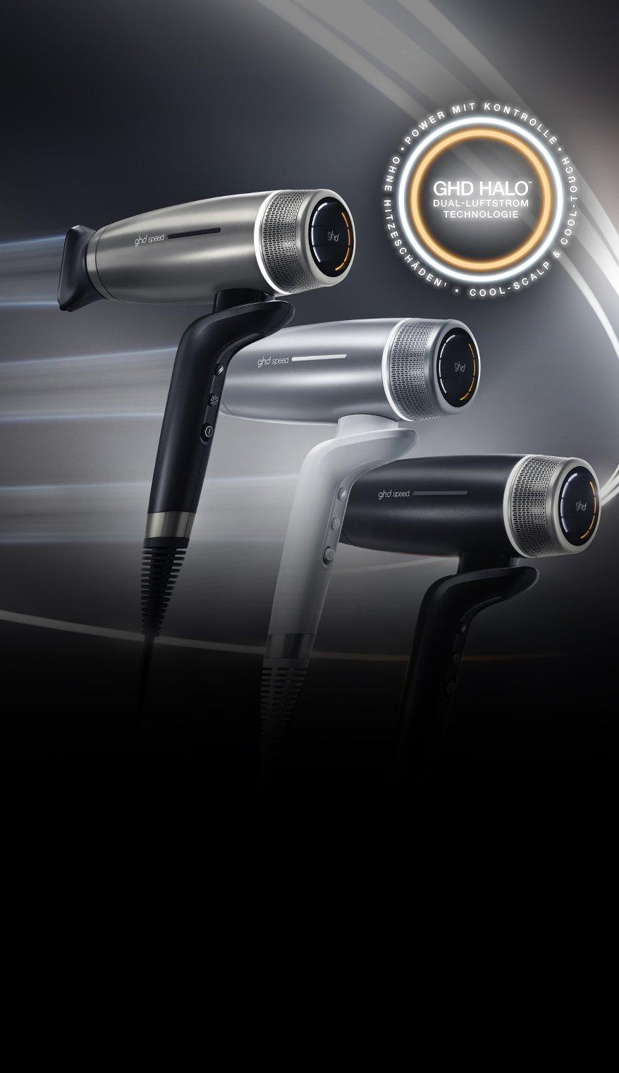 ghd speed mit inovativer ghd Halo Technologie mit Dual-Luftstrom