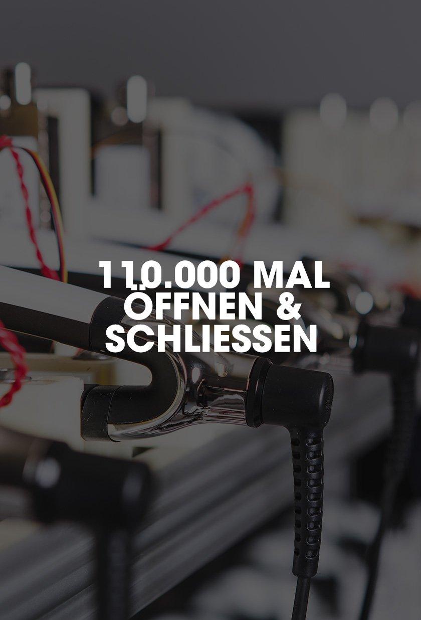 110.000 Öffnen und Schließen