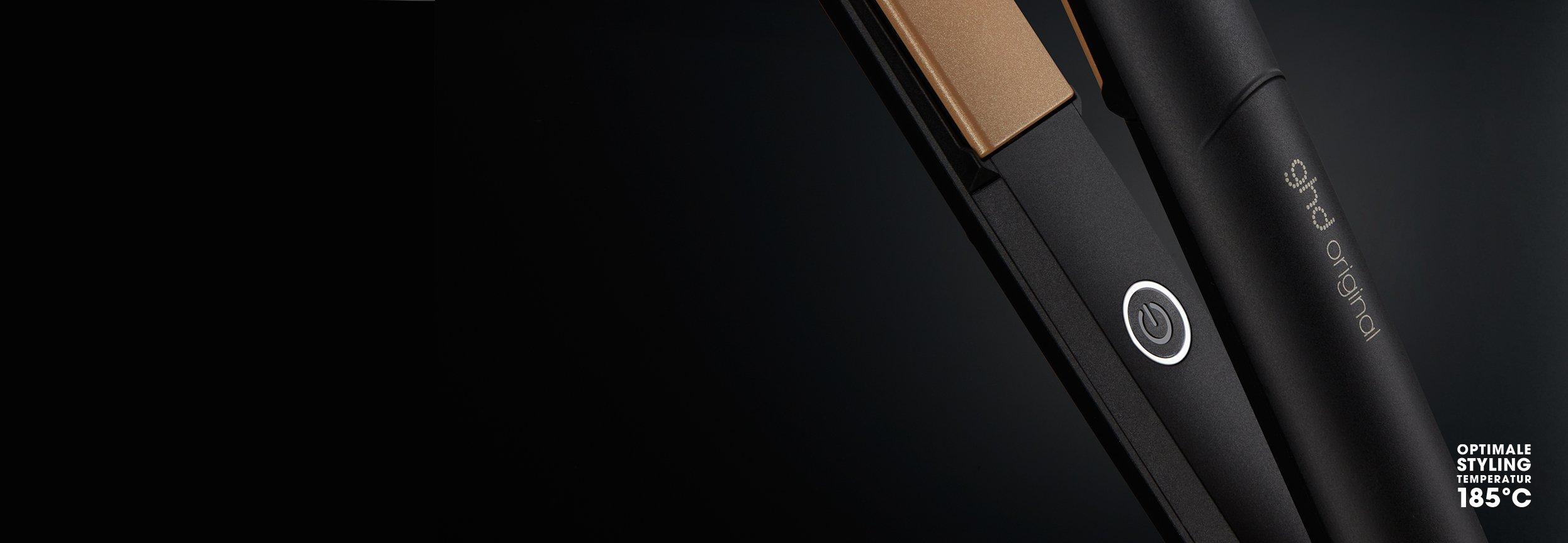 Nahaufnahme des ghd original Haarglätters