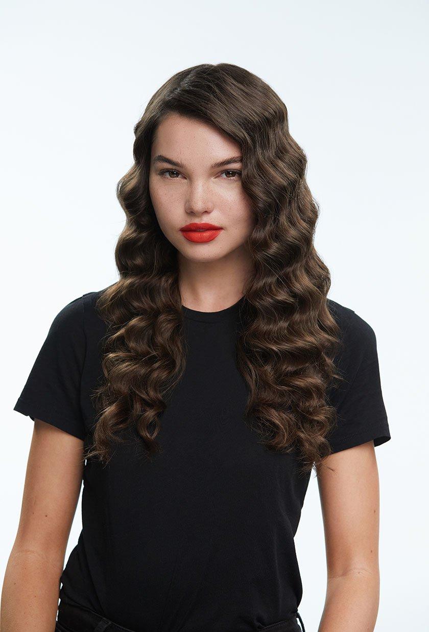hollywood waves with ghd thin wand