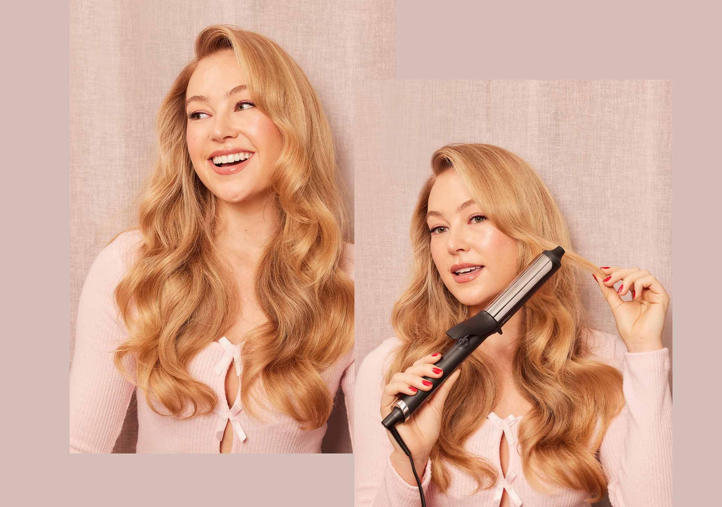 Glamouröse Locken mit den ghd Lockenstäben