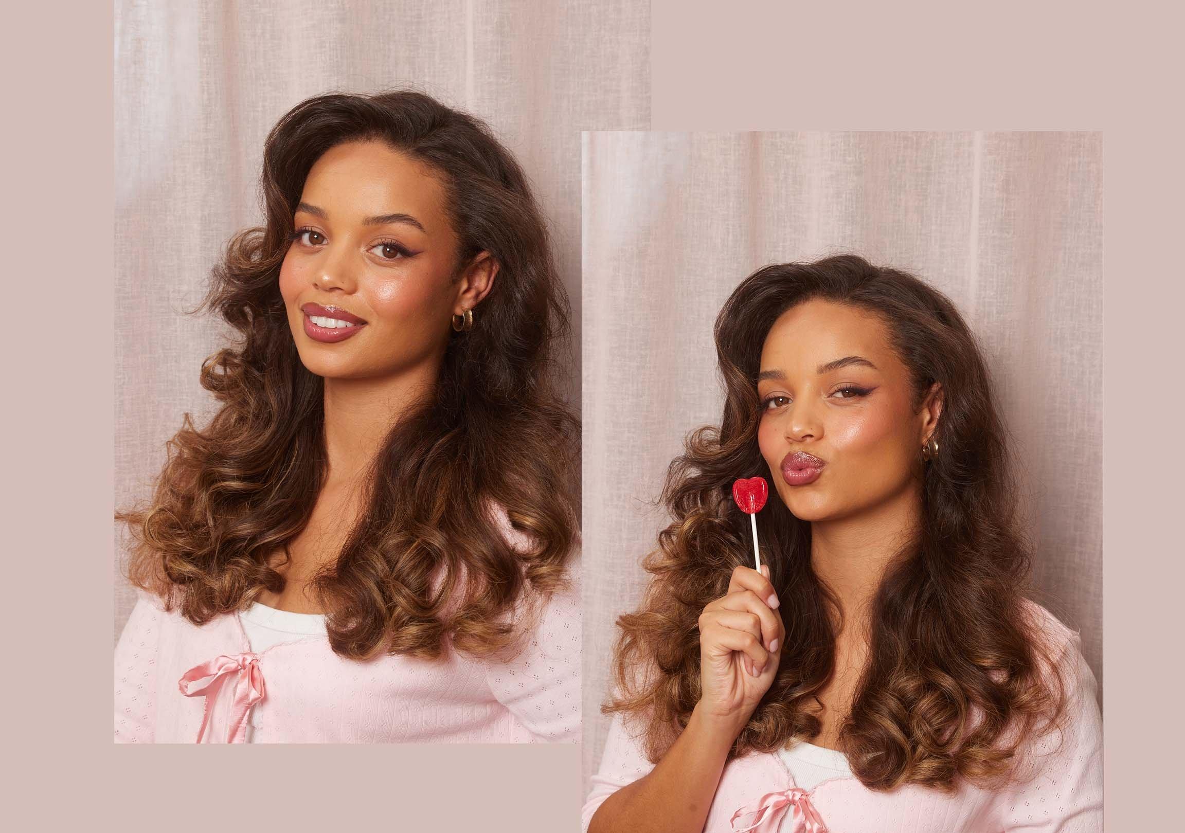 Naturlocken definieren mit ghd Lockenstäben