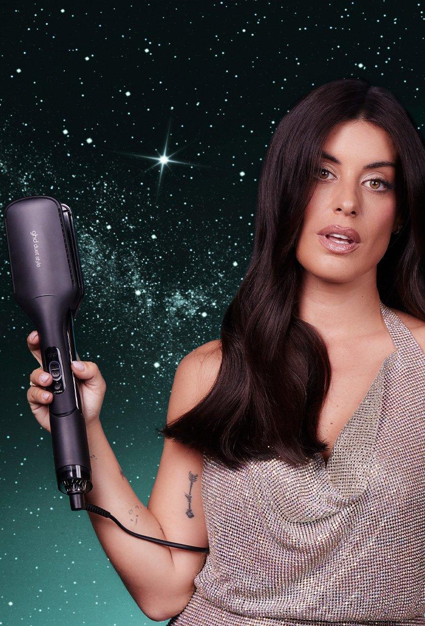 ondas glam Dulceida x ghd