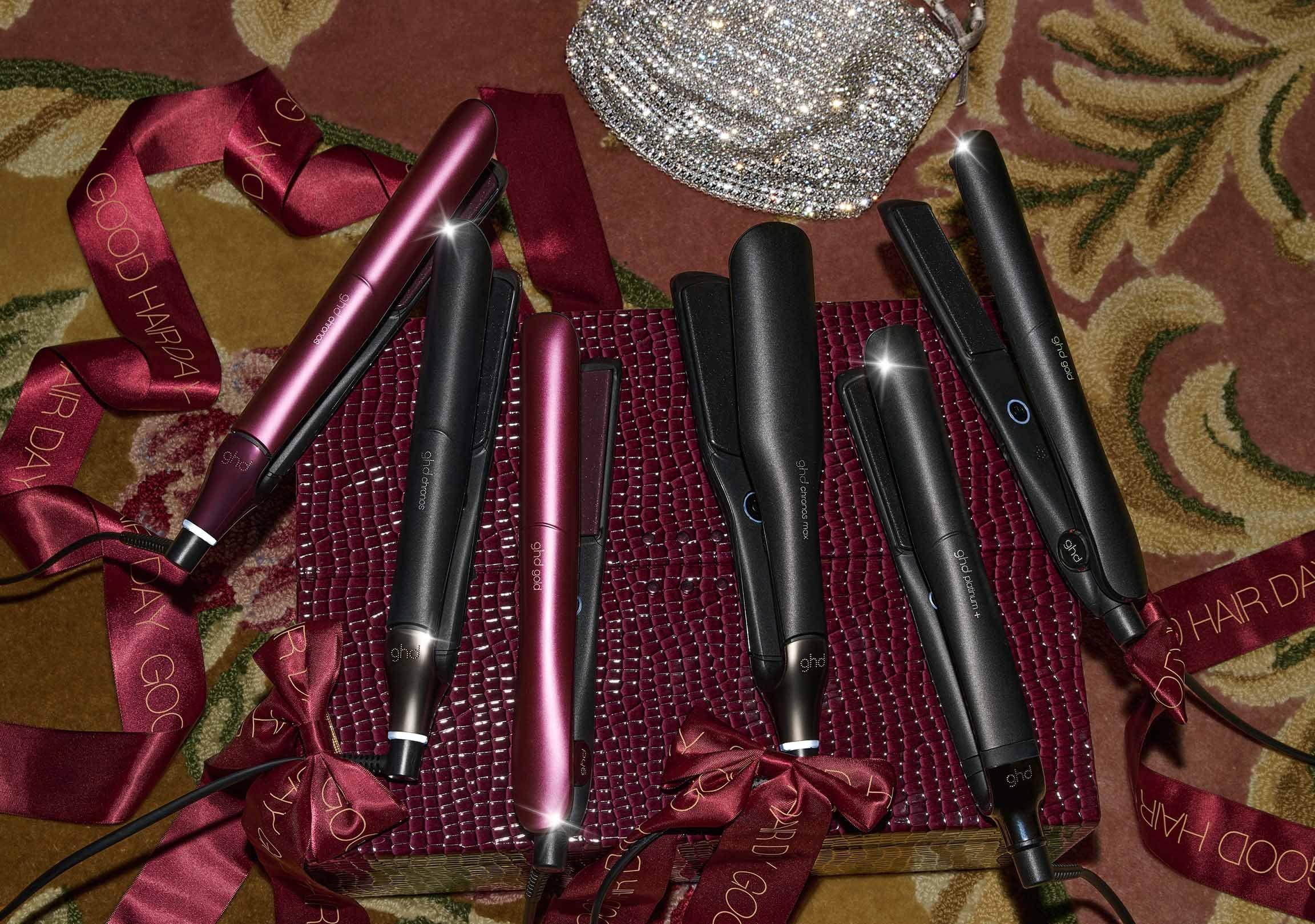 Limitierte Versionen der ghd Glätteisen in Schwarz und Rot