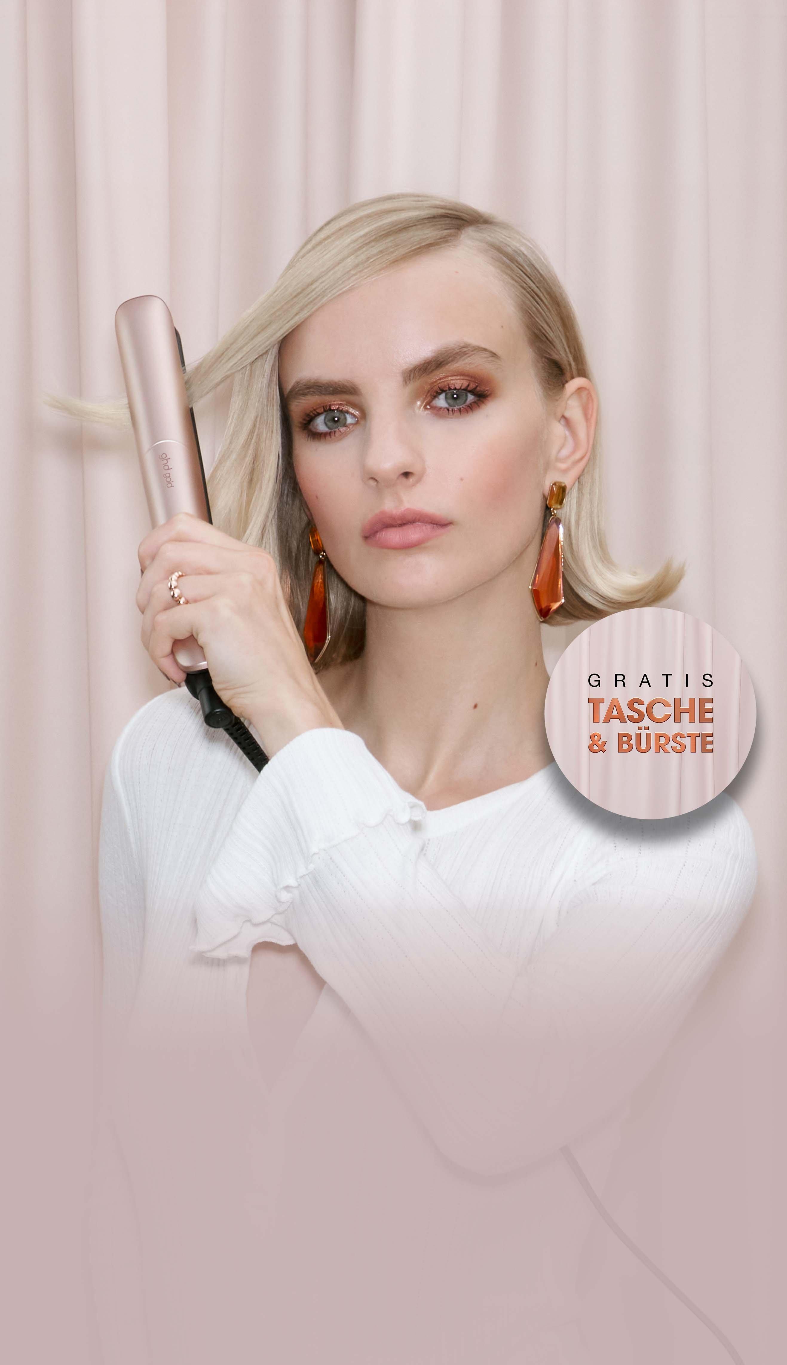 ghd gold glätteisen in cashmere beige