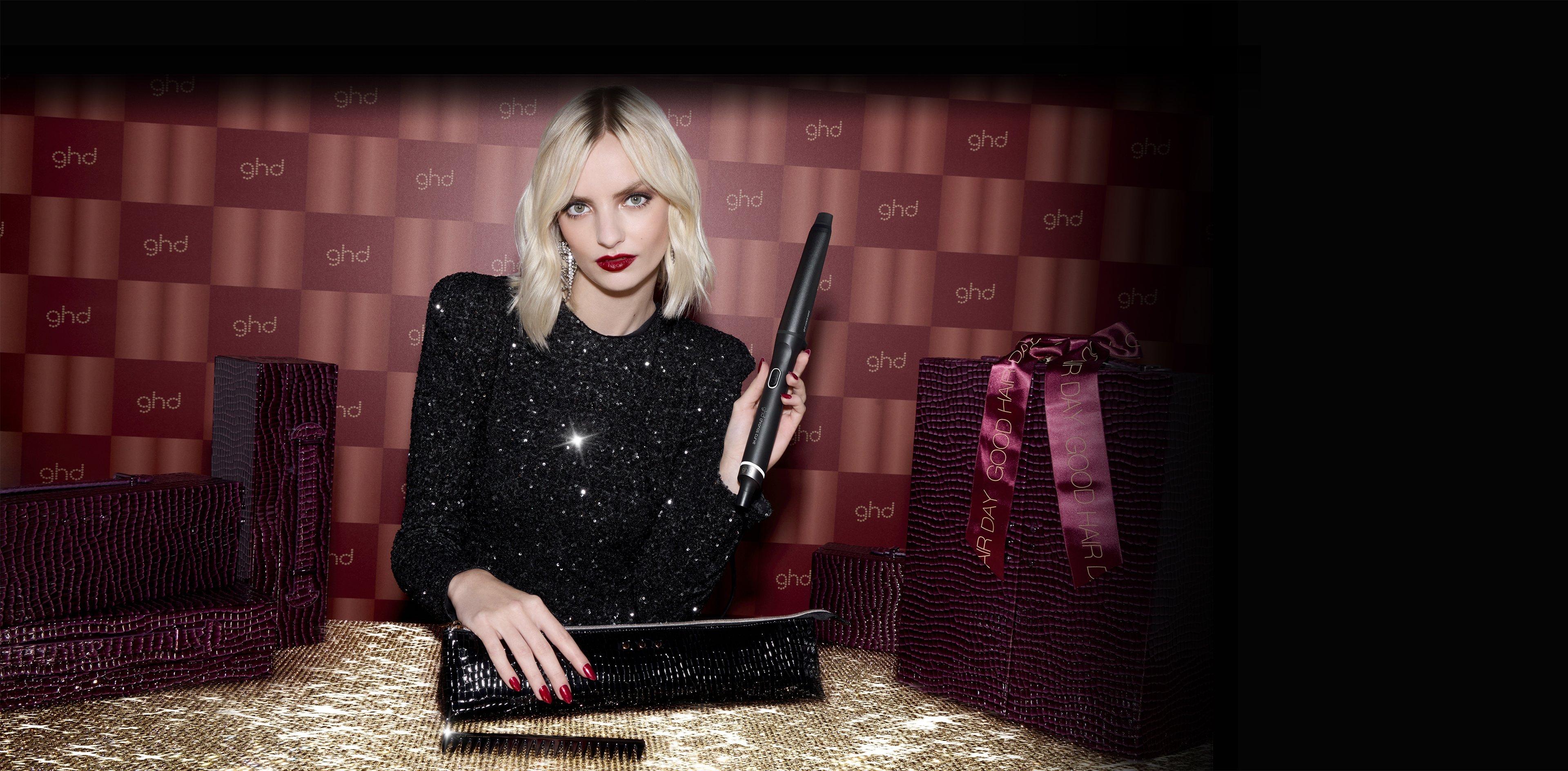 NUOVO GIFT SET CON GHD CHRONOS CURVE CONICAL WAND